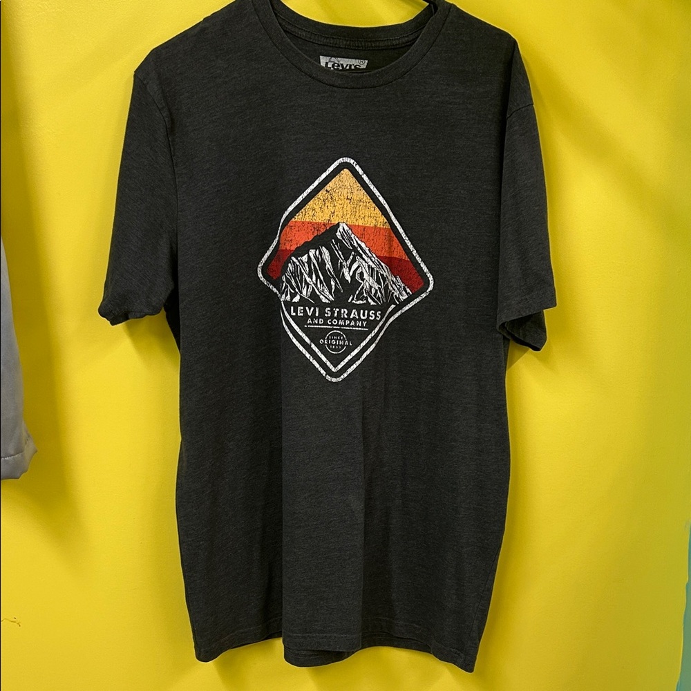 Levi's Men's Black Graphic T-Shirt XL